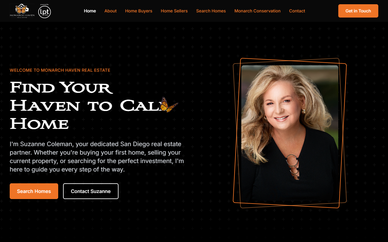 Monarch Haven Real Estate screenshot